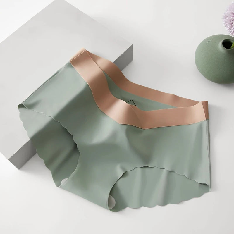 Culotte sans couture soie glacée pour femmes