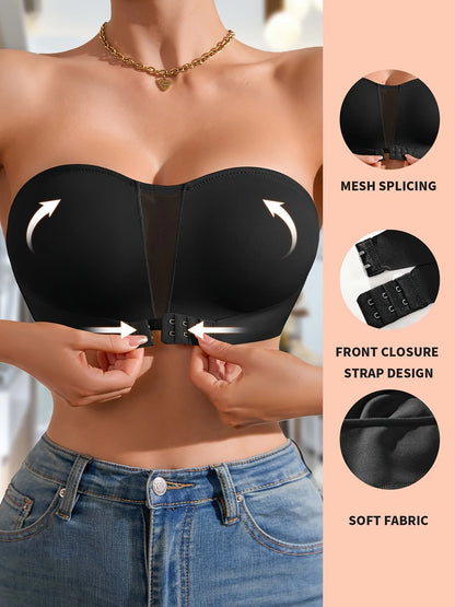 Soutien-Gorge Femme Sans Bretelles – Rembourrage Amovible