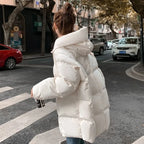 Manteau en duvet de coton pour femmes