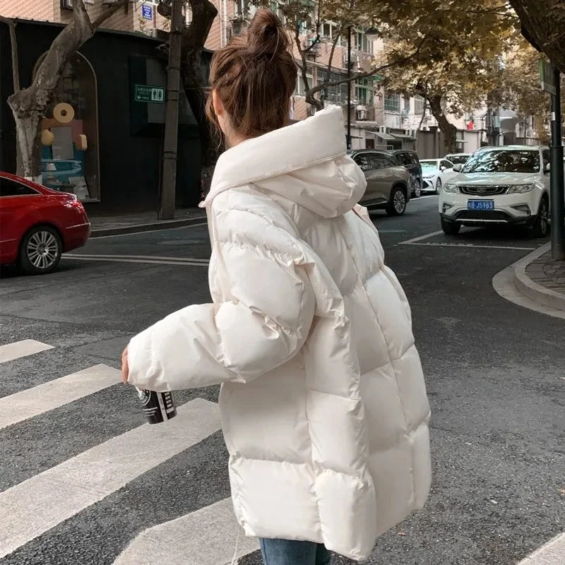Manteau en duvet de coton pour femmes