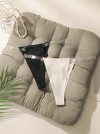 String sexy de couleur unie pour femmes