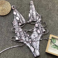 Maillot de bain une pièce à décolleté plongeant en V pour femmes