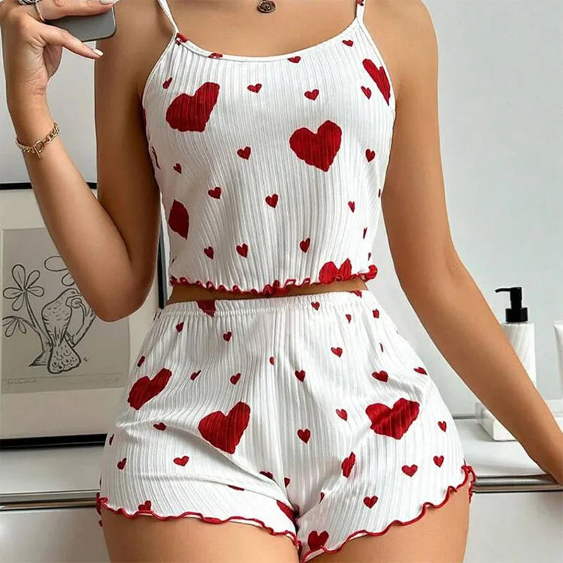 Ensemble de pyjamas 2 pièces pour femmes