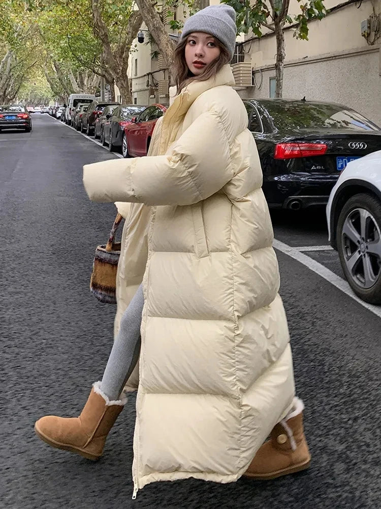 Doudoune d'hiver surdimensionnée pour femmes
