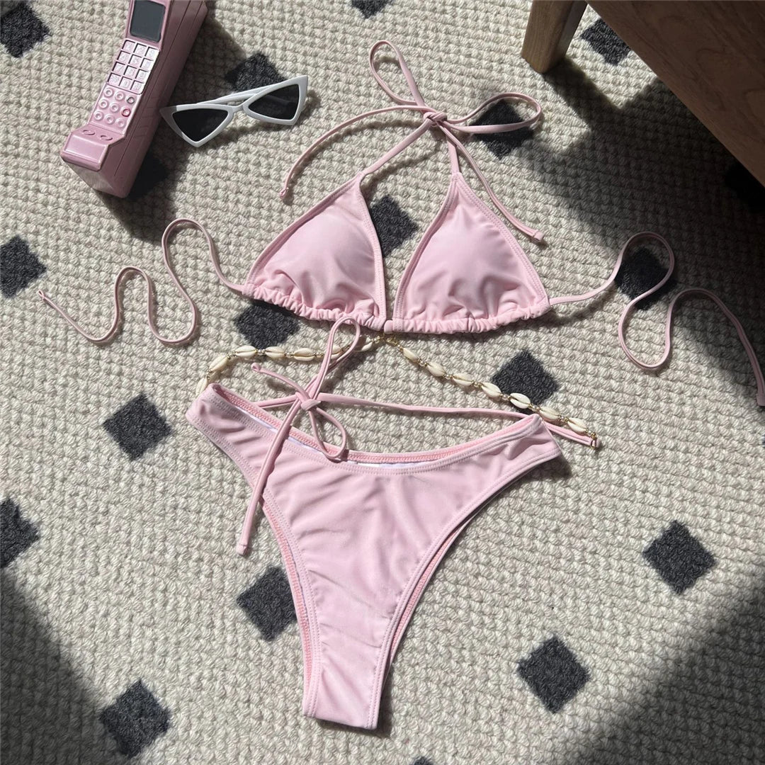 Maillot de bain deux pièces pour femme