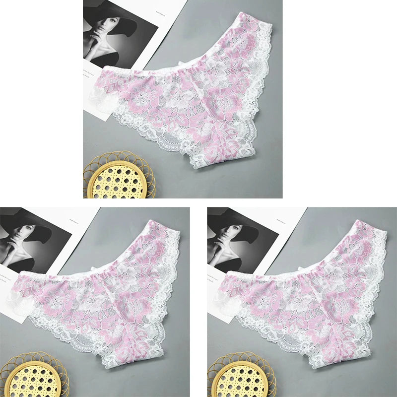 Lot de 3 culottes sexy pour femmes