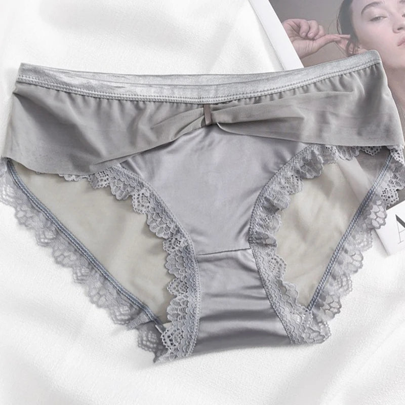 Culotte sans couture et maille transparente pour femmes