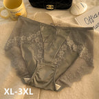 Culotte en dentelle taille haute pour femmes