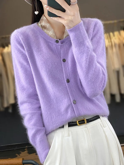 Cardigan Classique Femme – Cachemire de Vison