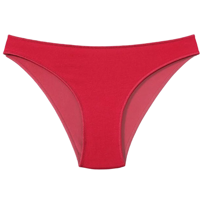 Culotte taille basse en coton pour femmes