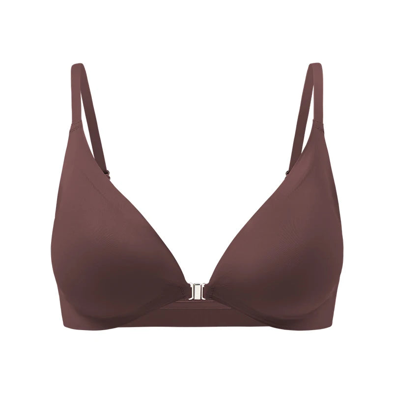 Soutien-gorge avec ouverture avant amovible goutte d'eau  pour femmes