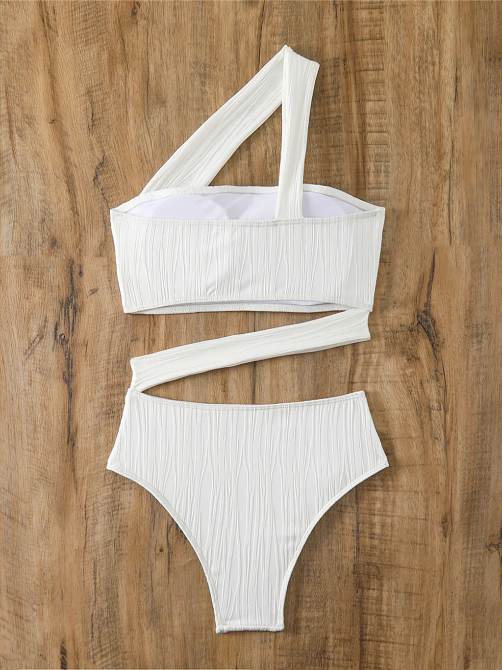 Maillot de bain une pièce asymétrique pour femmes