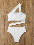 Maillot de bain une pièce asymétrique pour femmes
