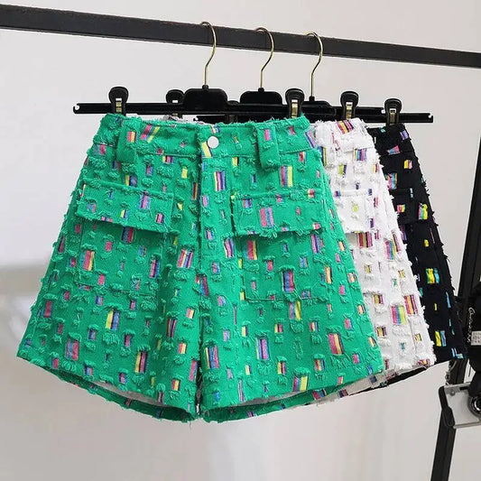 Short d’Été Taille Haute Femme – Style Tendance