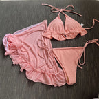 Maillot de bain trois pièces pour femme