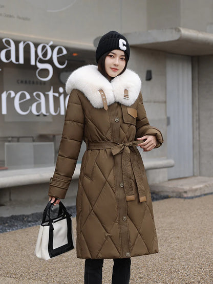 Manteau Matelassé Femme – Coton et Ceinture