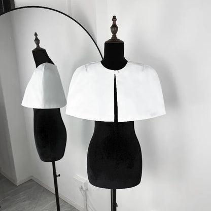 Débardeur Court Effet Châle Femme – Style Élégant