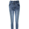 Pantalon crayon en jean pour femmes