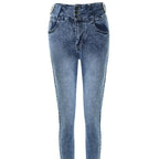 Pantalon crayon en jean pour femmes