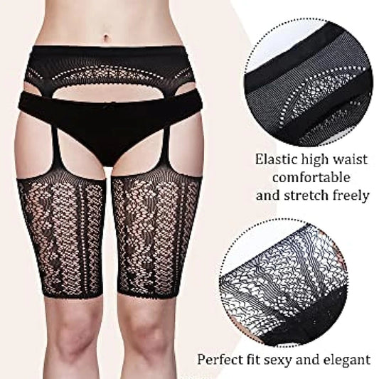 Collants Résille Femme – Taille Haute