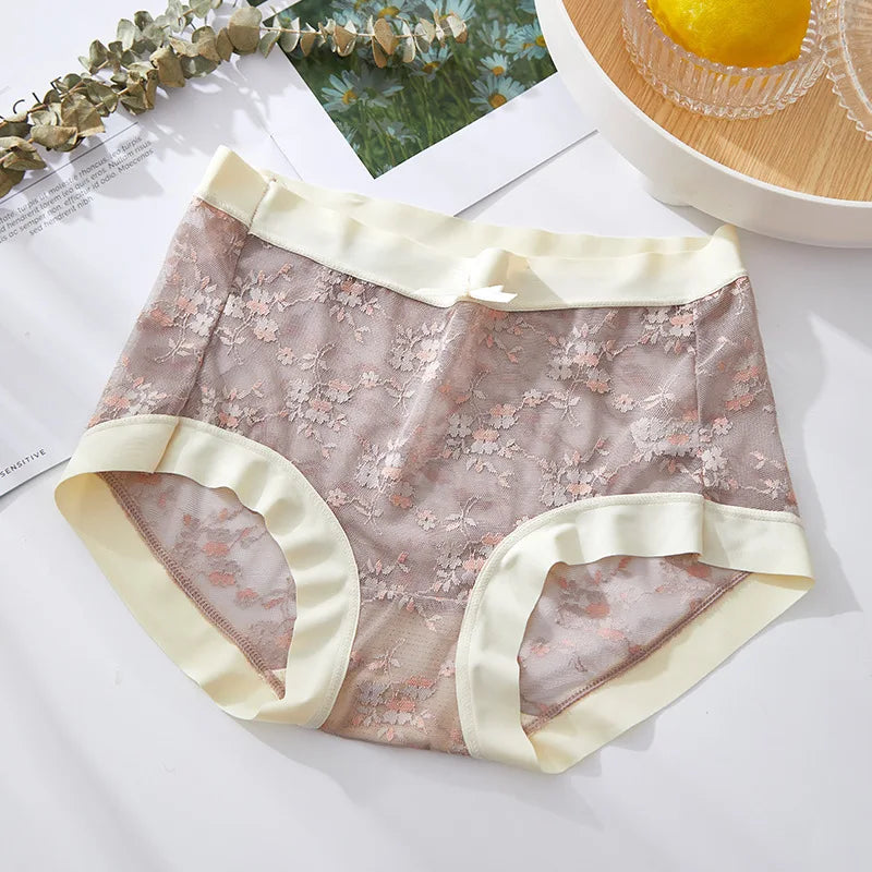 Culotte taille haute sans couture pour femmes
