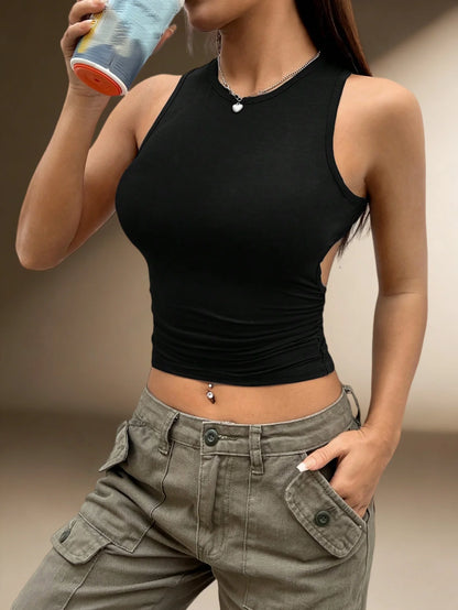 Débardeur Court Femme – Coupe Ajustée