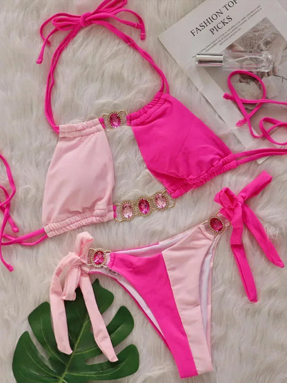 Bikini Ajouré 2 Pièces Femme – Découpes Tendance
