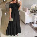 Robe d'été à manches courtes pour femmes