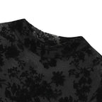 Body bustier sexy en maille imprimé pour femmes
