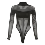 Body transparente pour femmes