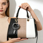 Sacs à main en cuir PU à motif crocodile