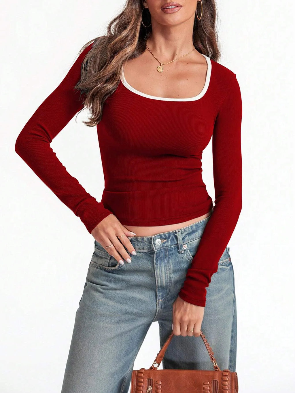 T-shirt à manches longues pour femmes