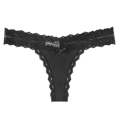 String Femme – Dentelle Florale