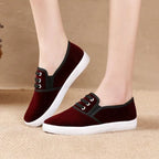 Chaussures plates sans lacet  pour femmes