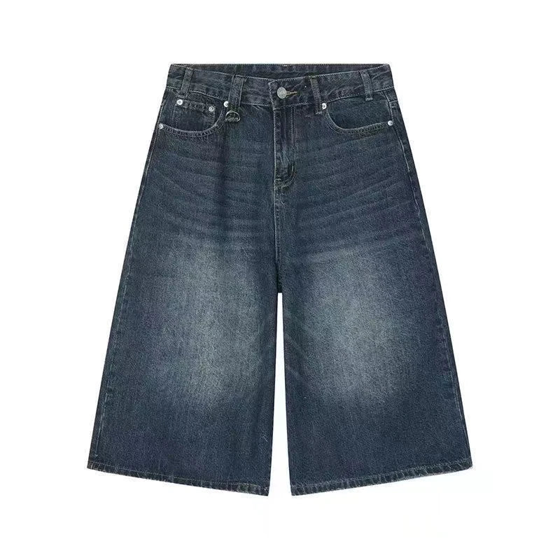 Short en jean taille basse pour femmes