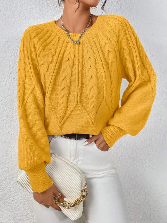 Pulls chandails à manches longues pour femmes