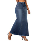Jupe en jean vintage pour femmes