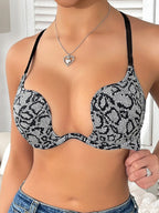 Soutien-gorge push-up en forme de U pour femmes