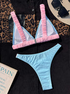 Maillot de bain brésilien deux pièces pour femmes