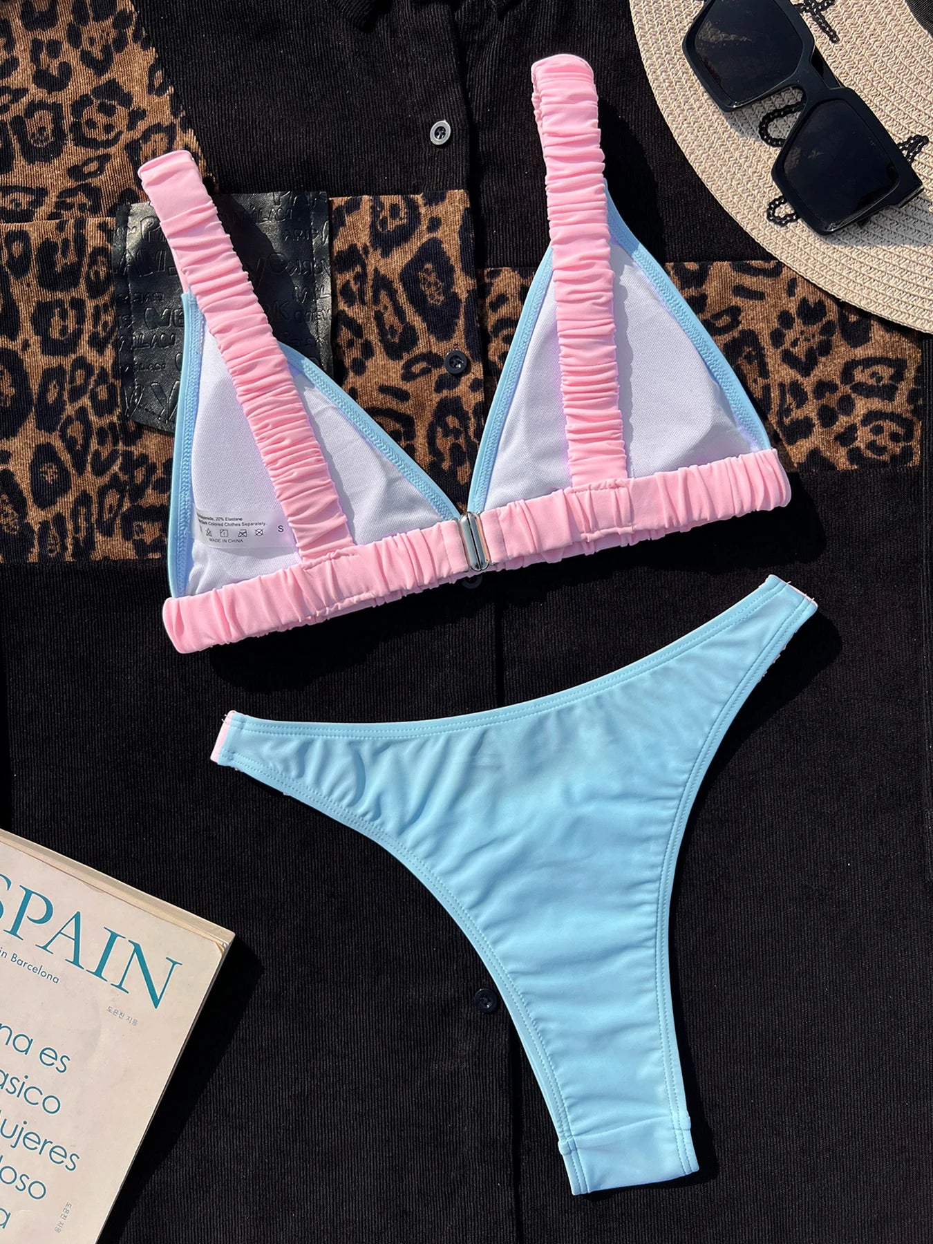 Maillot de bain brésilien deux pièces pour femmes