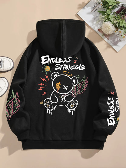 Sweat-Shirt Femme – Imprimé Ours Graffiti
