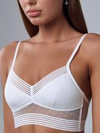 Soutien-gorge dos nu en U profond pour femmes