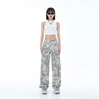Pantalon cargo de camouflage pour femmes