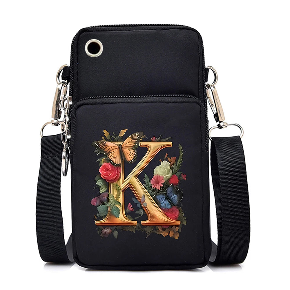Sacs à bandoulière en cuir souple pour téléphone portable pour femmes