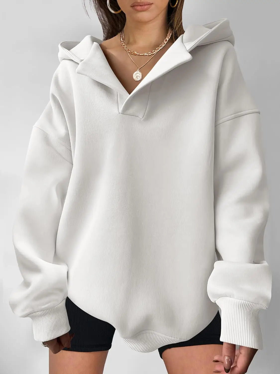 Pull sweats à manches longues pour femmes