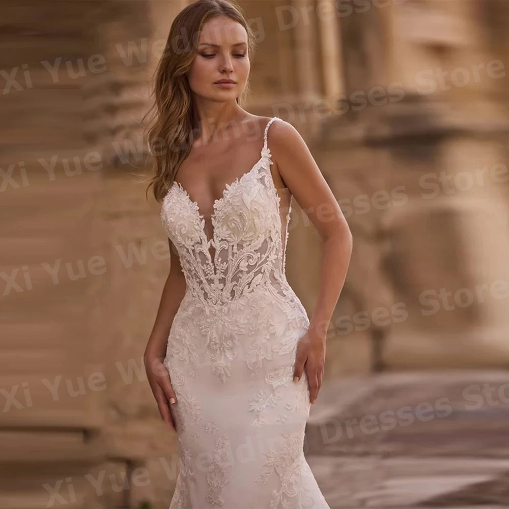Robes de mariée sirène pour femmes