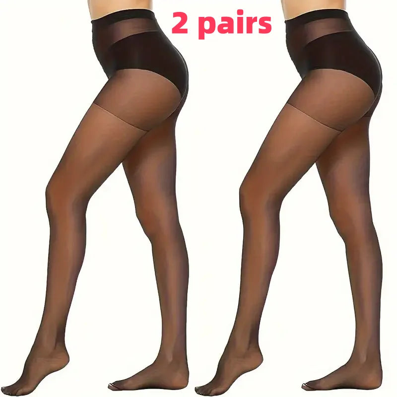 Collants en soie pour femmes