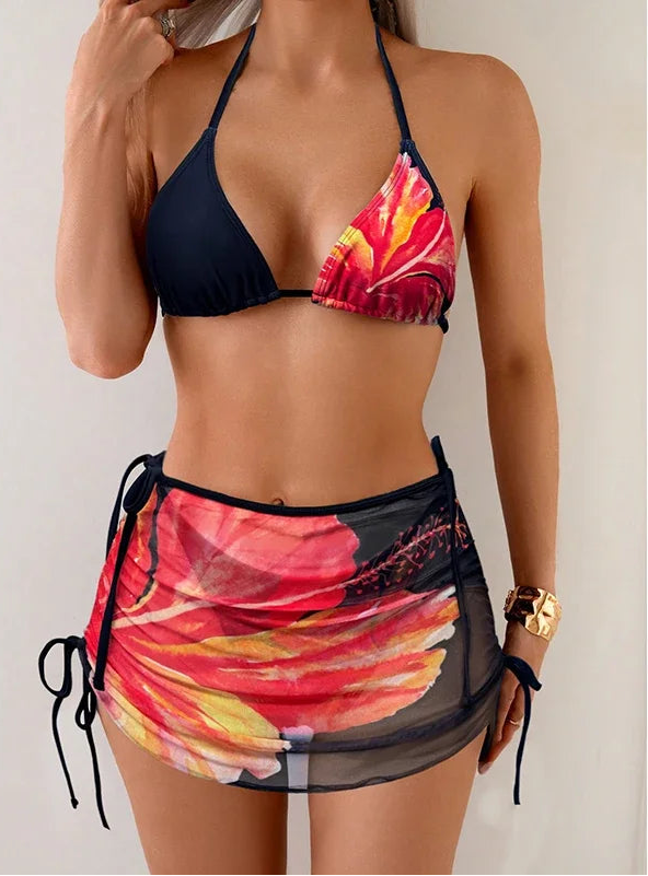 Ensemble maillot de bain 3 pièces pour femmes