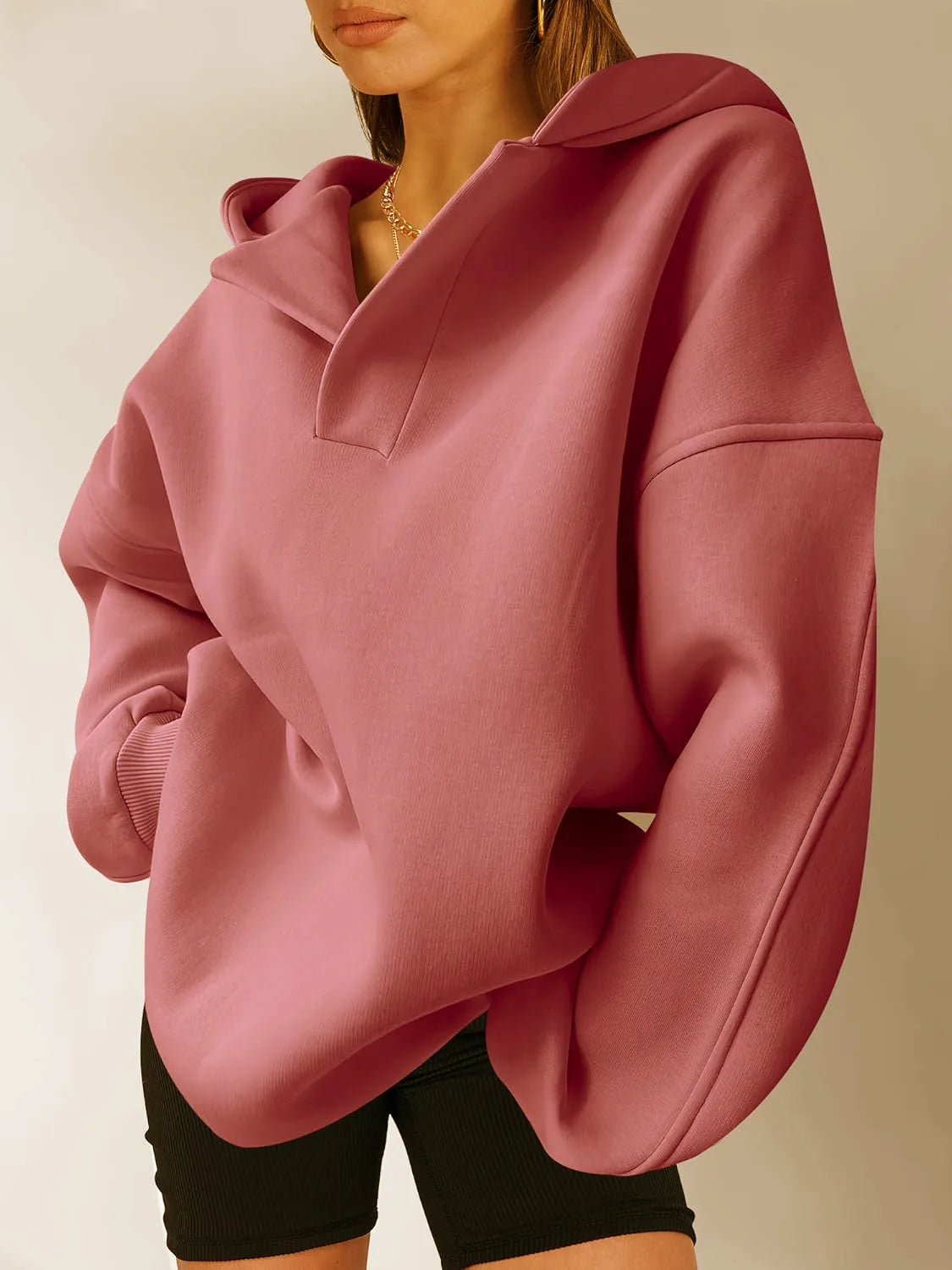 Pull sweats à manches longues pour femmes