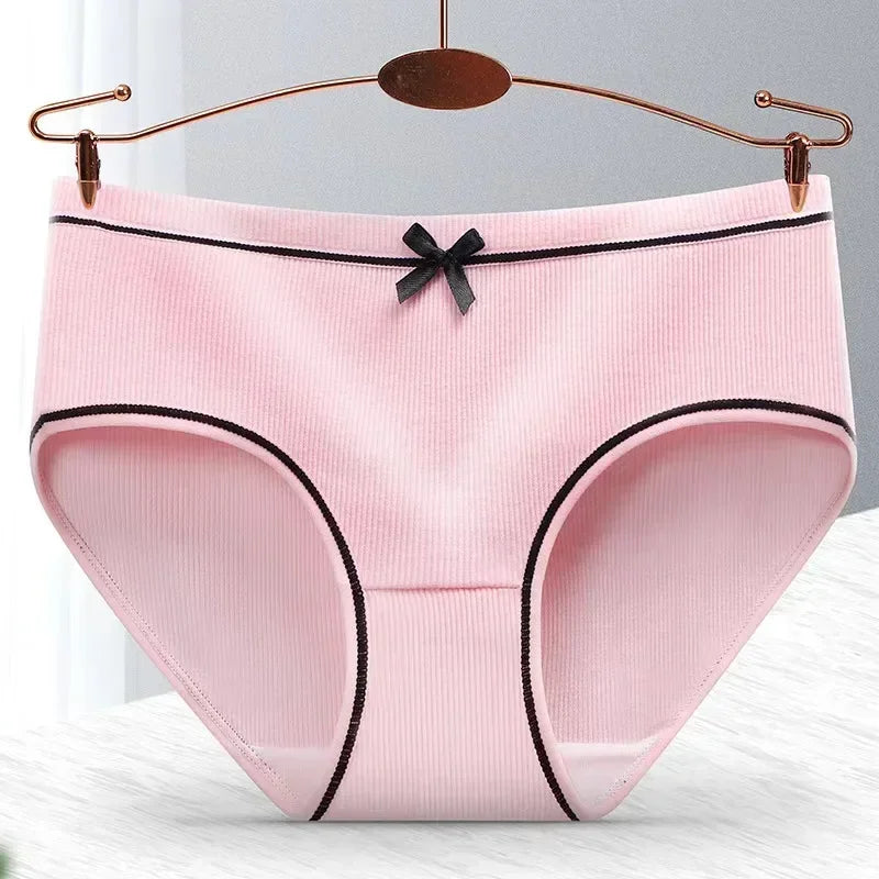 Culottes en coton avec nœud pour femmes